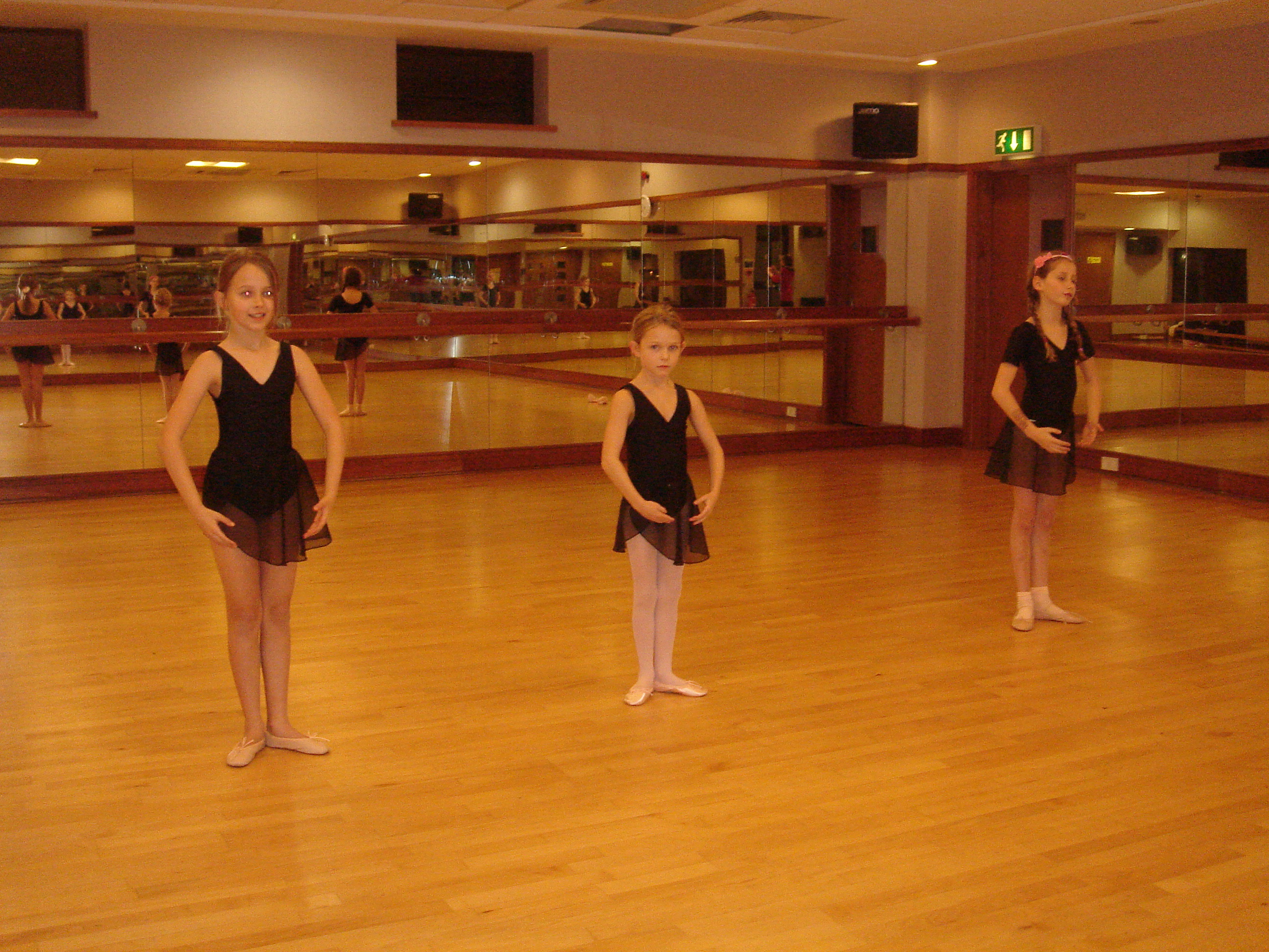 Dance Class in Progress